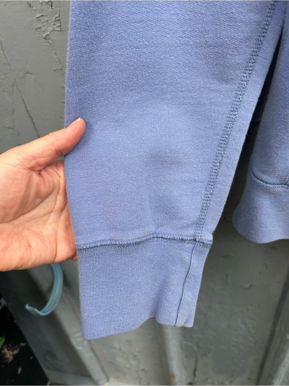 Foreign Rider Co Blue logo hoodie, size “4” (Large) - Picture 7 of 10